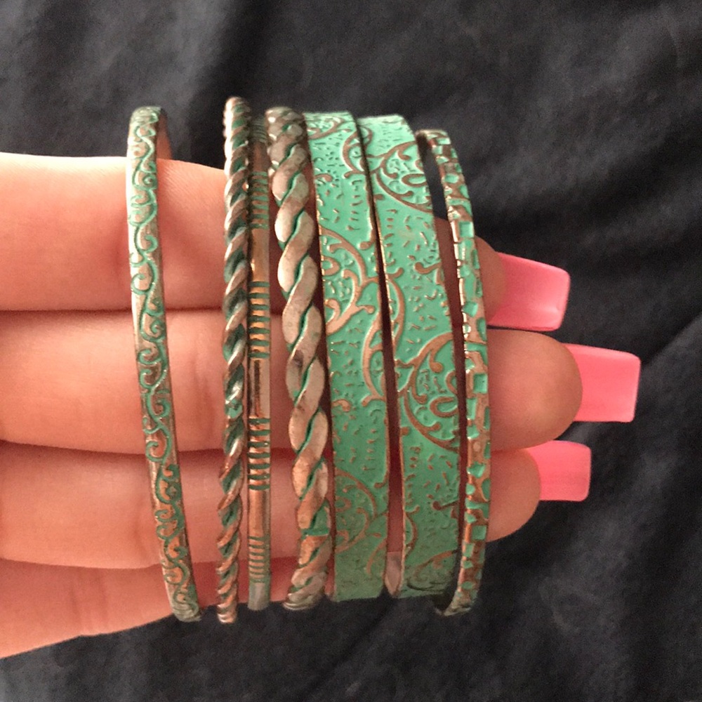 Bangle bracelets